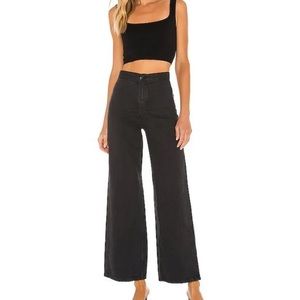 Levi’s Ribcage Wide Leg Eclipse Mineral Black Hemp 26